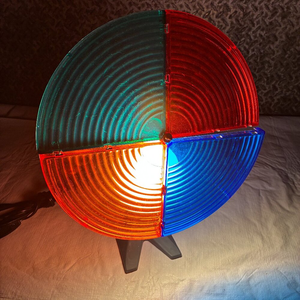 2001 Bandwagon 11.5” Electric Color Wheel Light Christmas Tree Holiday Xmas